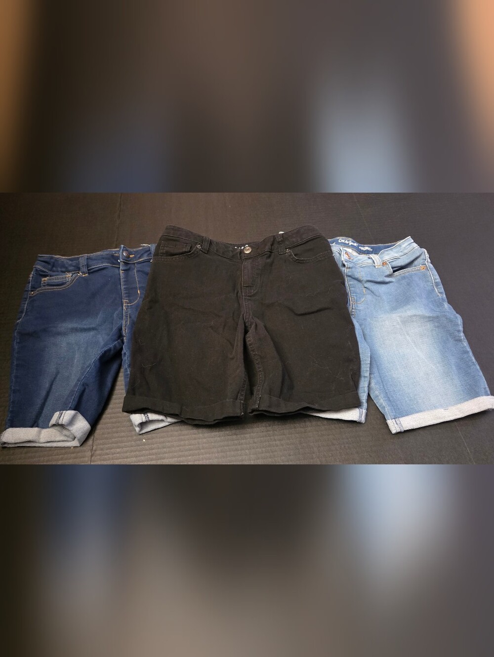 3 Pairs Of Girls Bermuda Shorts